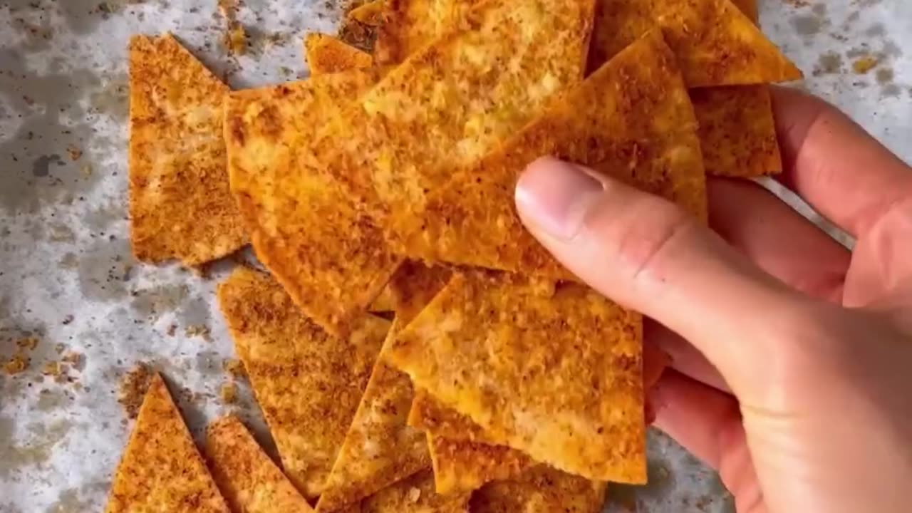 Homemade Nacho Cheese Doritos