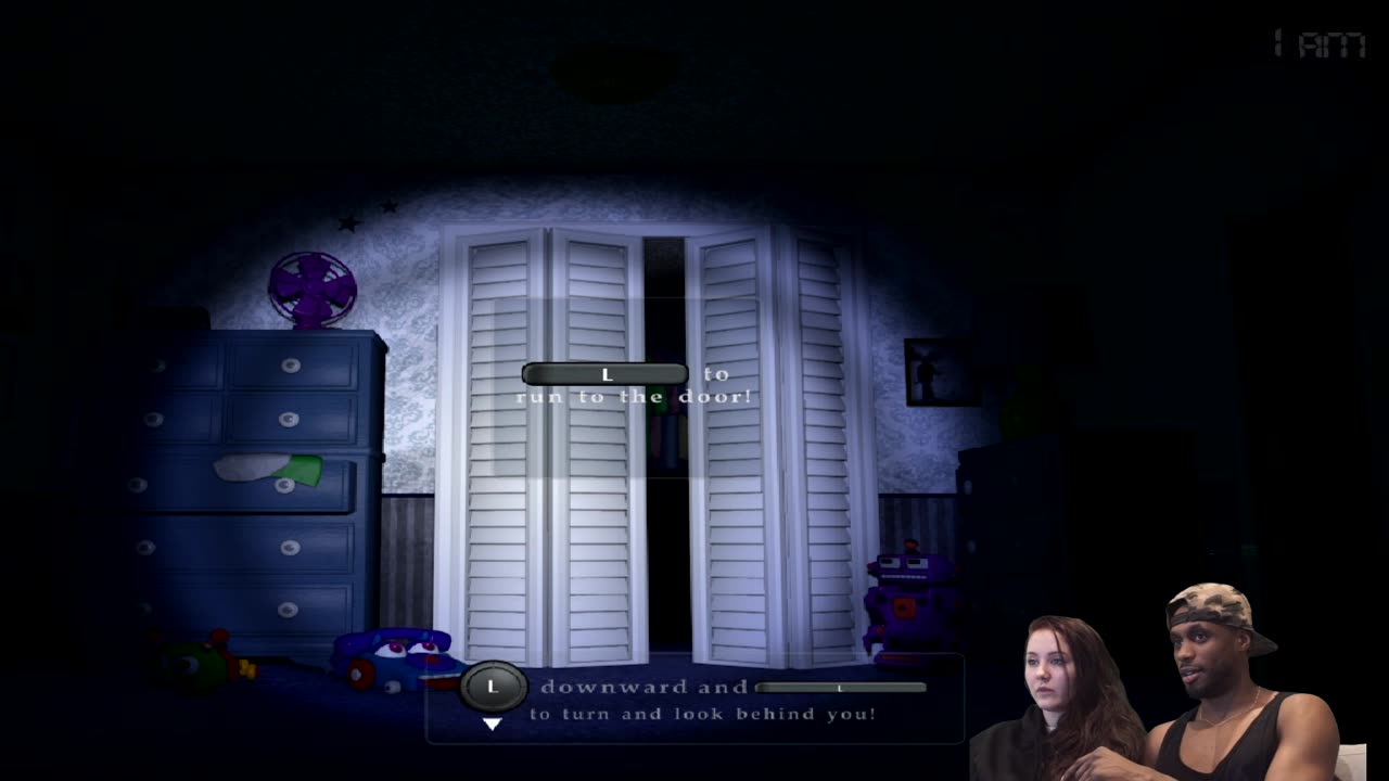 I got her to play FNAF 4