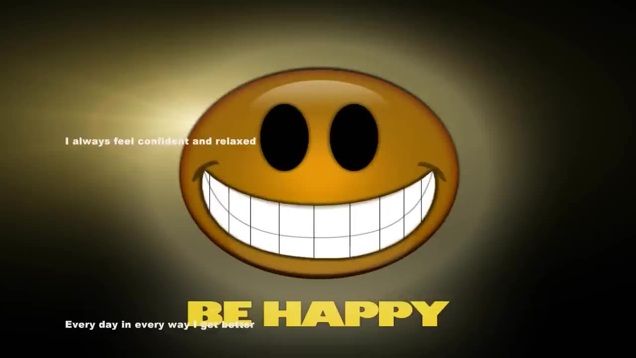 😍 (Audio + Visual) Be A Happy Person Subliminal