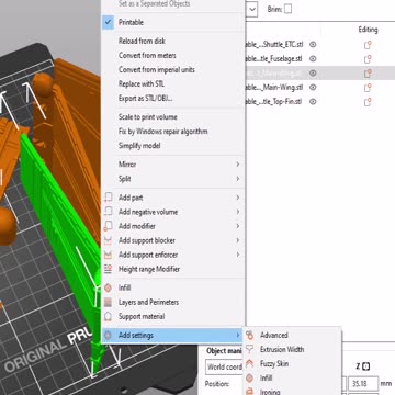 Prusa Slicer: How to add a brim to a single object