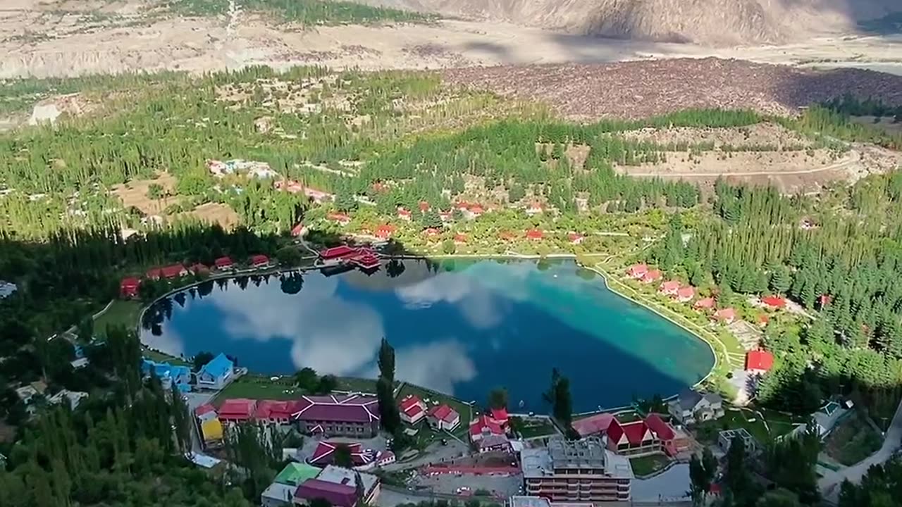 Shagrilla Resort | Lower Kachura lake | Heart Shaped Lake