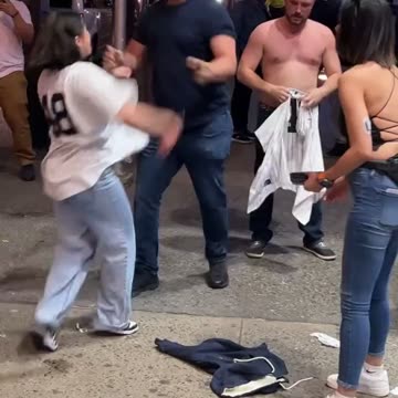 Jake Brown - Only in the Bronx after a walk off Yankees win