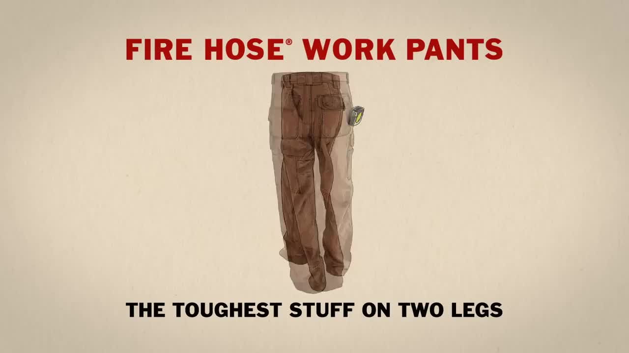 Duluth Trading TV Commercial Fire Hose® Work Pants vs. A Giant Angry Beaver's Brood 15s