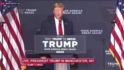 2023: Trump mocking Biden