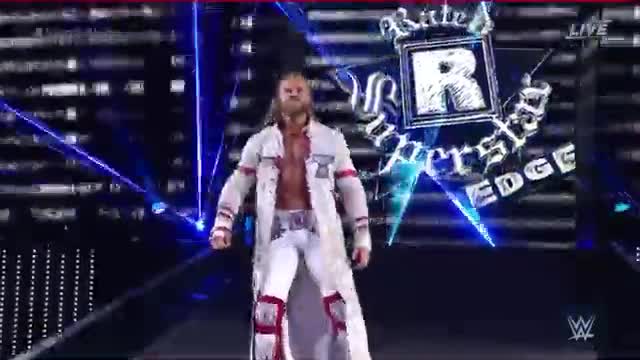 WWE EDGE wrestlemania entrance