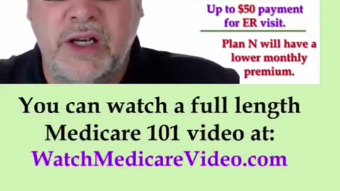 Episode 4 - Medicare Supplement Plan G or Plan N - Plan N is less expensive.