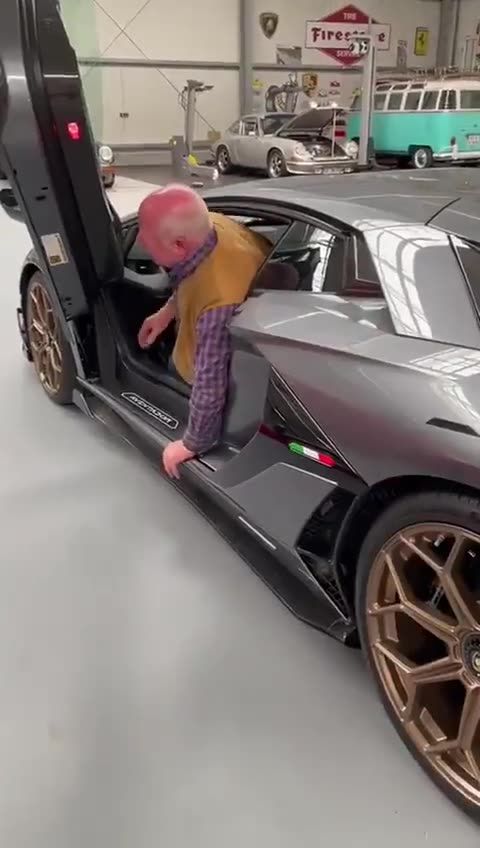 Buying Lamborghini after retirement. 😂