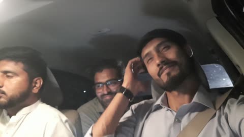 Enjoying the Music in Car | Friends Gathering | Gulberg Lahore