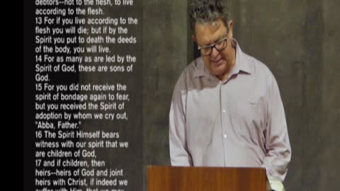 Romans 8 - Freedom in the Holy Spirit