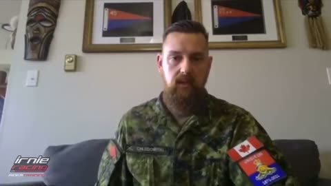 Canadian Major has message for the truckers. *See description*