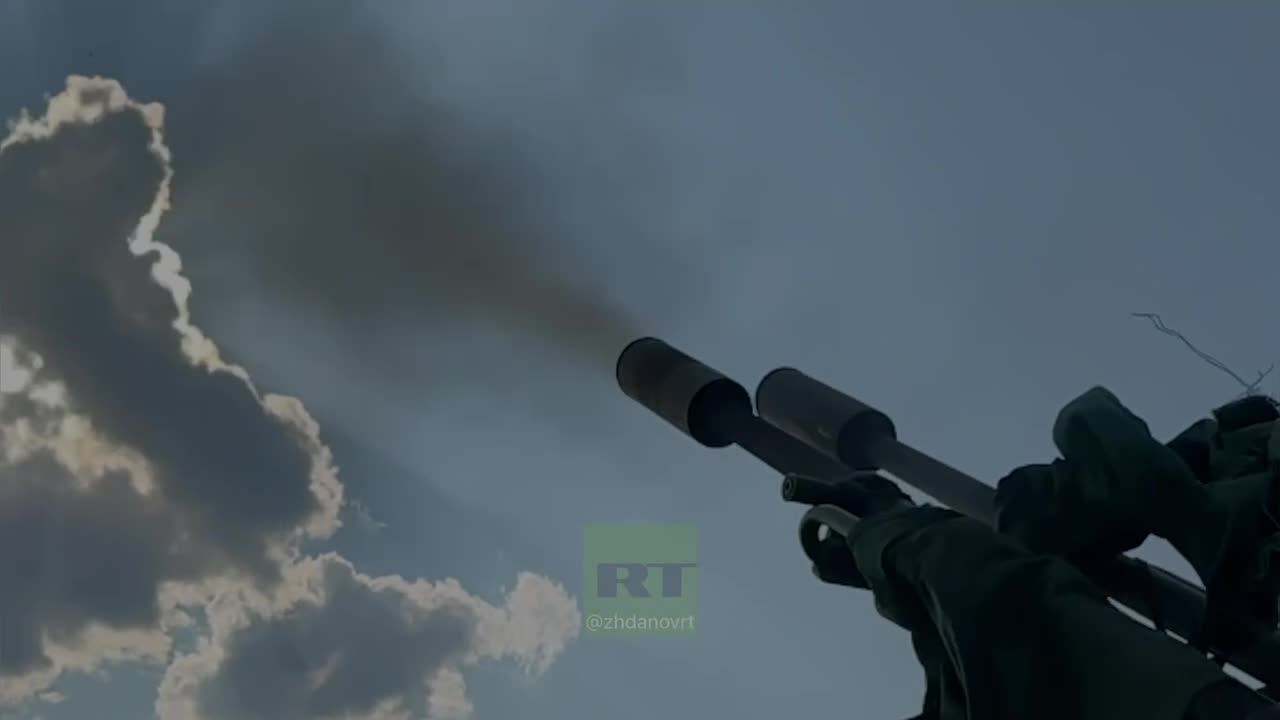 Video from the northern flank of Bakhmut.
