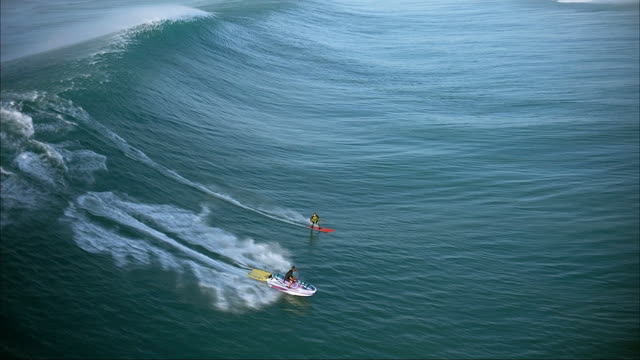 Aerial photography Extreme sports Surfing on the sea