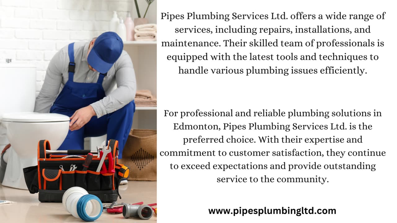 Trusted Plumbers in Edmonton | Pipes Plumbing Services Ltd.