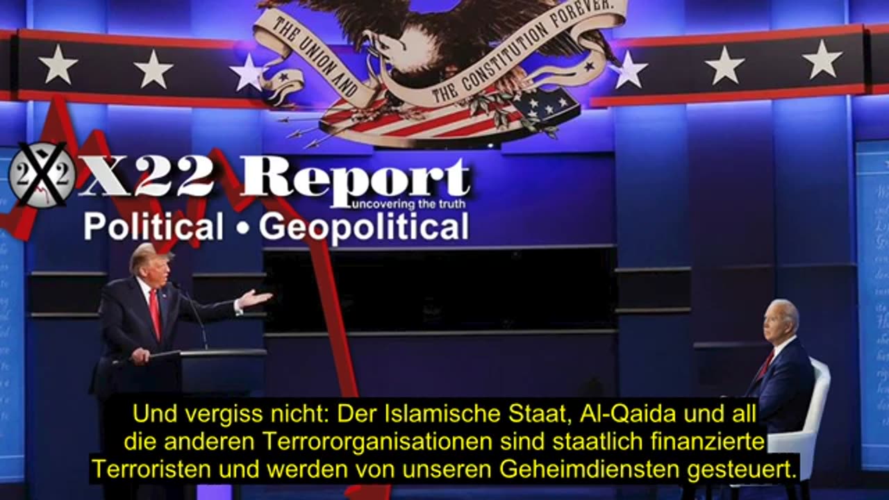 X22 Report vom 13.06.2024 - Trump hat die Bühne für die Debatten bereitet