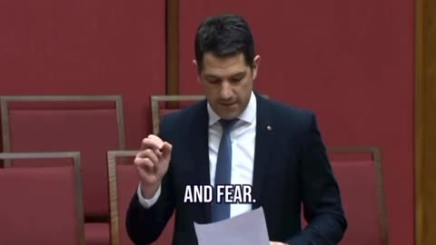 Senator Antic gets creative with the fear mongering the globalists keep subjecting us to…