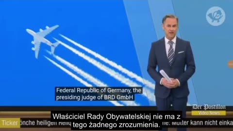 Niemiecki pilot przed sądem po odmowie latania odrzutowcami pozostawiającymi smugi chemiczne!