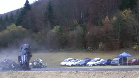 Vehicle Safety Tests At 124 Mph Serve As Reminder For Reckless Drivers 