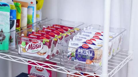 Refrigerator Organizer Bins - 8pcs