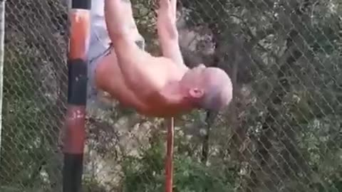 Very strong old man