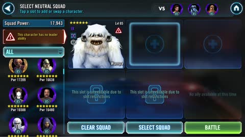 First Use of Wampa!