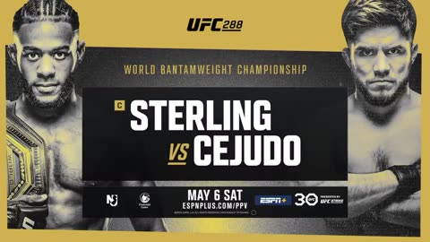 UFC 288: Sterling vs Cejudo - Born to Rule | Official Trailer | May 6