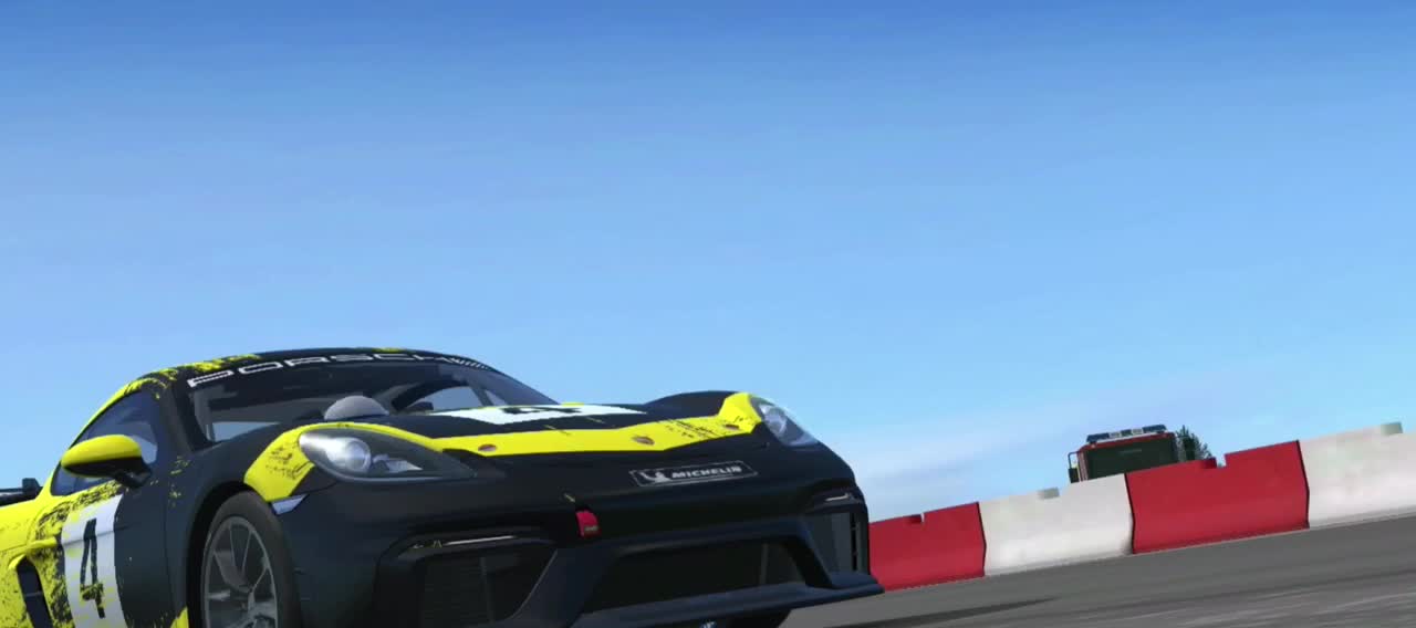 Real racing 3 : Porsche 718 Cayman Gt4Clup Sport