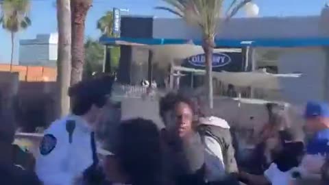 Massive mall fight in Torrance,CA