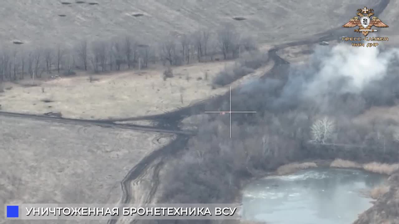 Russian artillerymen covered AFU positions in the Gorlovka direction