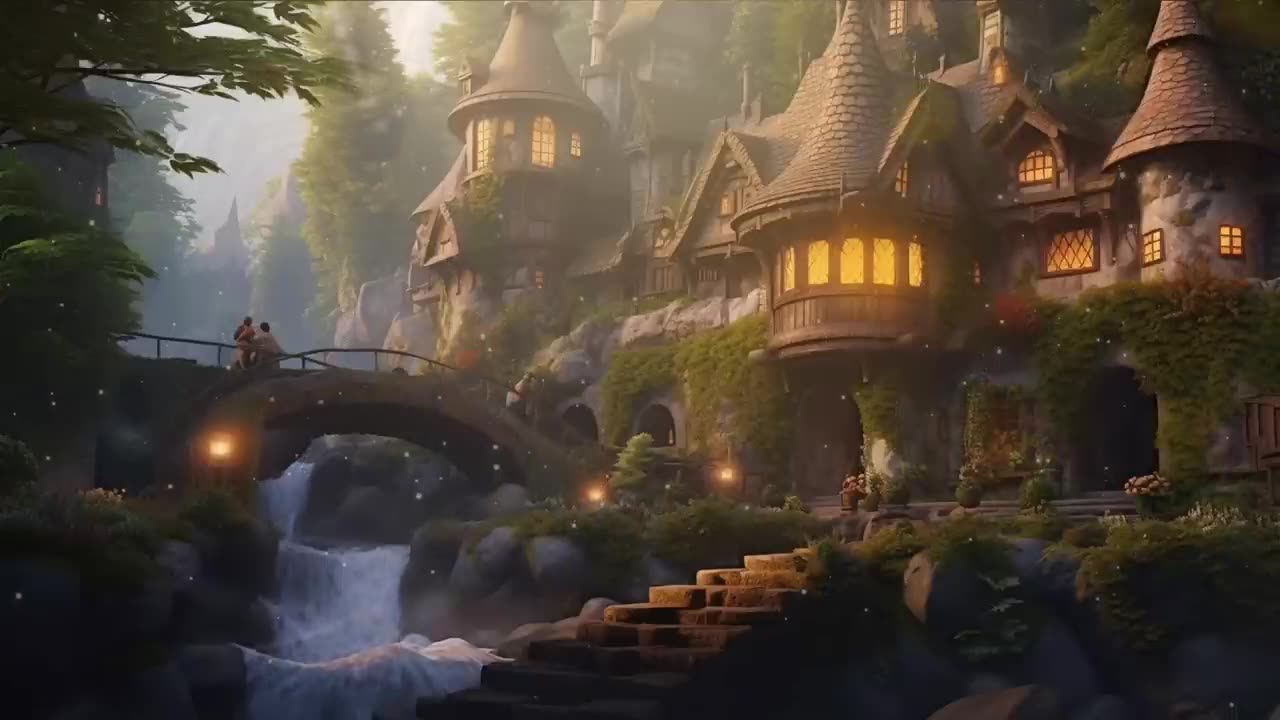 Music to Relieve Stress - Magical, enchanting space - Mysterious and Dreamy Castle 2024
