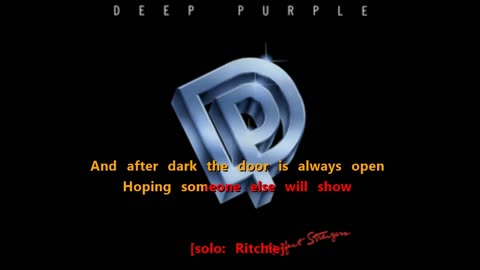 Deep Purple - Wasted Sunsets {unlocked karaoke}