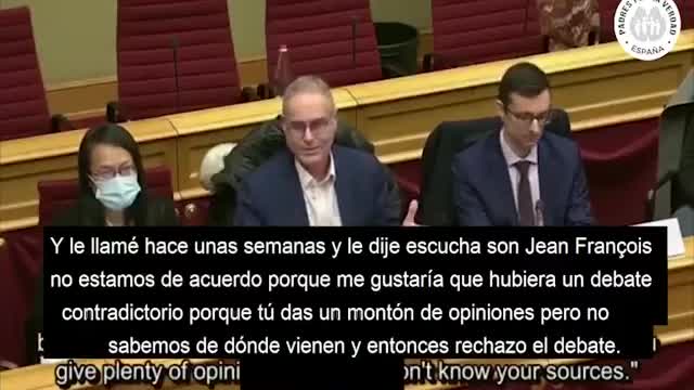Intervención del Dr. Christian Perronne en parlamento de Luxemburgo