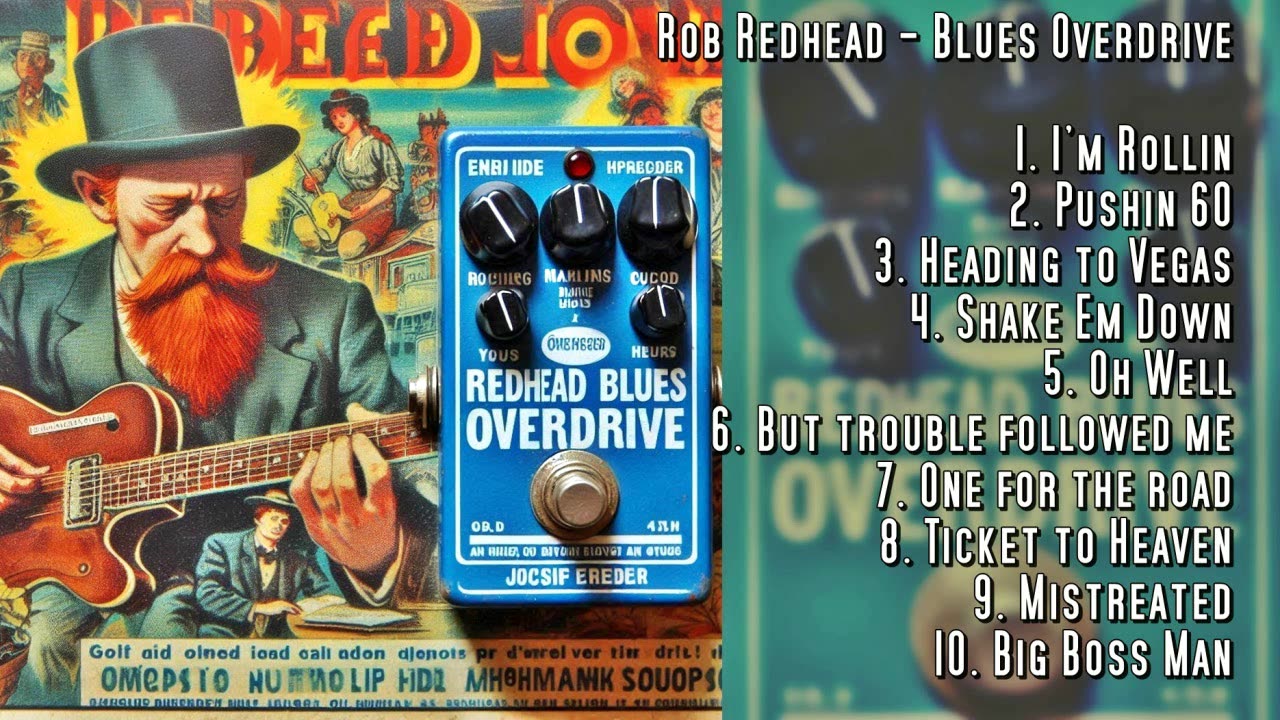 Rob Redhead - Blues Overdrive (SIDE ONE)