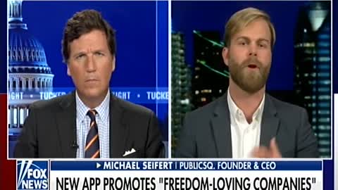 Tucker Carlson: Marketplace for freedom-loving businesses.