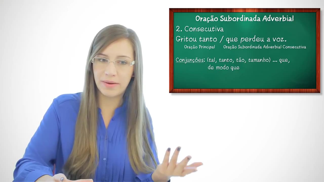 Período Composto - Oração Subordinada Adverbial Aula Grátis de Gramática Português para ENEM