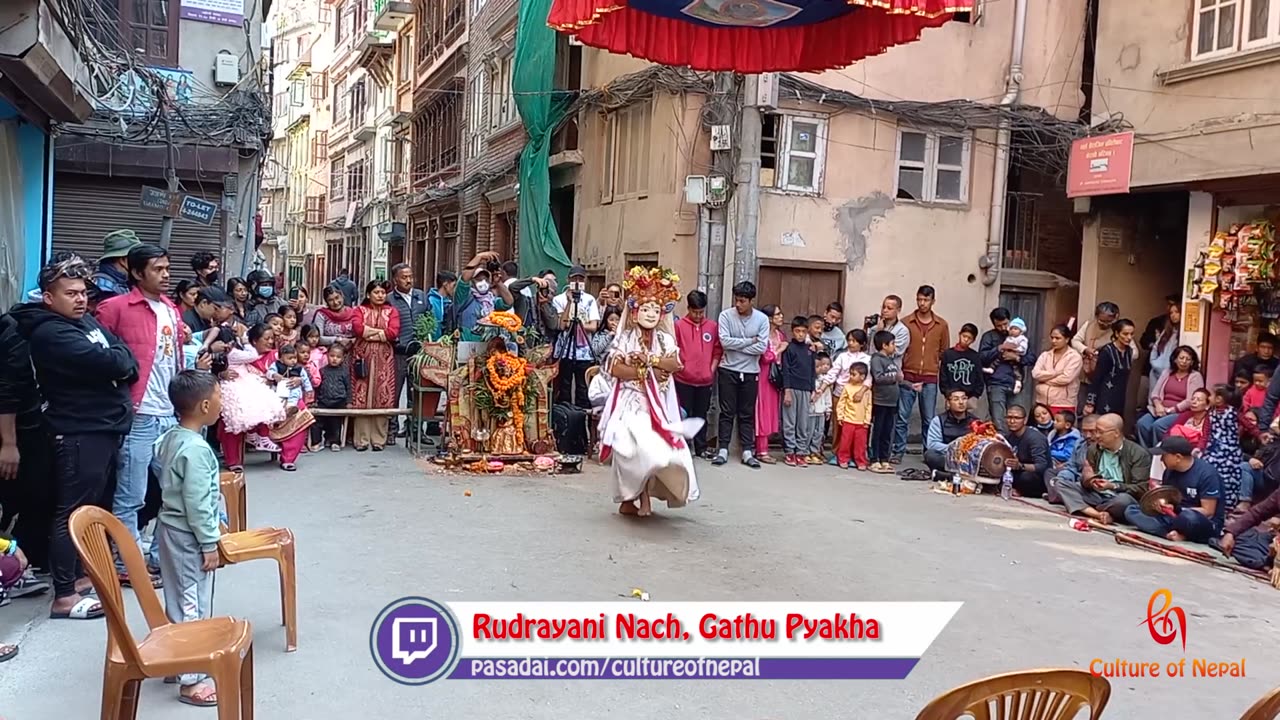 Rudrayani Nach, Pachali Bhairav 12 Barse Khadga Siddhi Jatra (Gathu Pyakha), Day 2