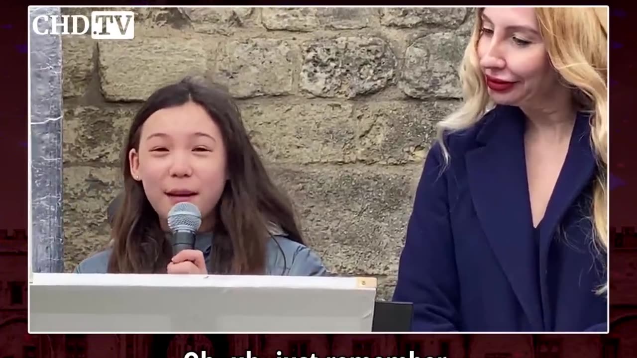Listen to this 12 year old girl expose the dystopian reality of 15-minute cities!