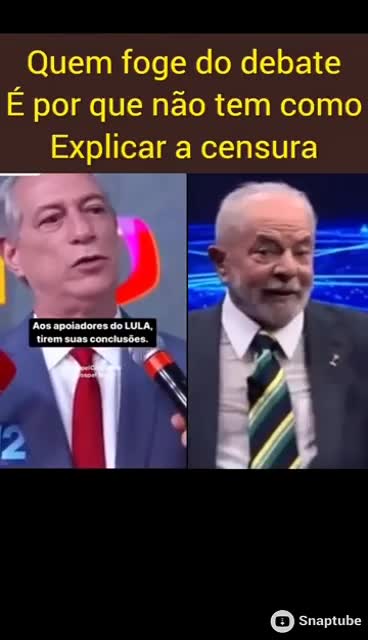 Eleições 2022 2º Turno Lula AUSENTE - Soraya Thronicke,Simone Tebet,Ciro Gomes (2022,10,26)