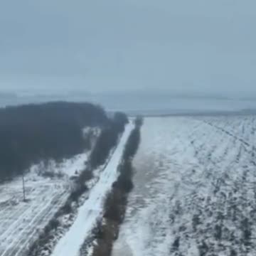 Insane Detonation of Russian Truck Carrying Munitions