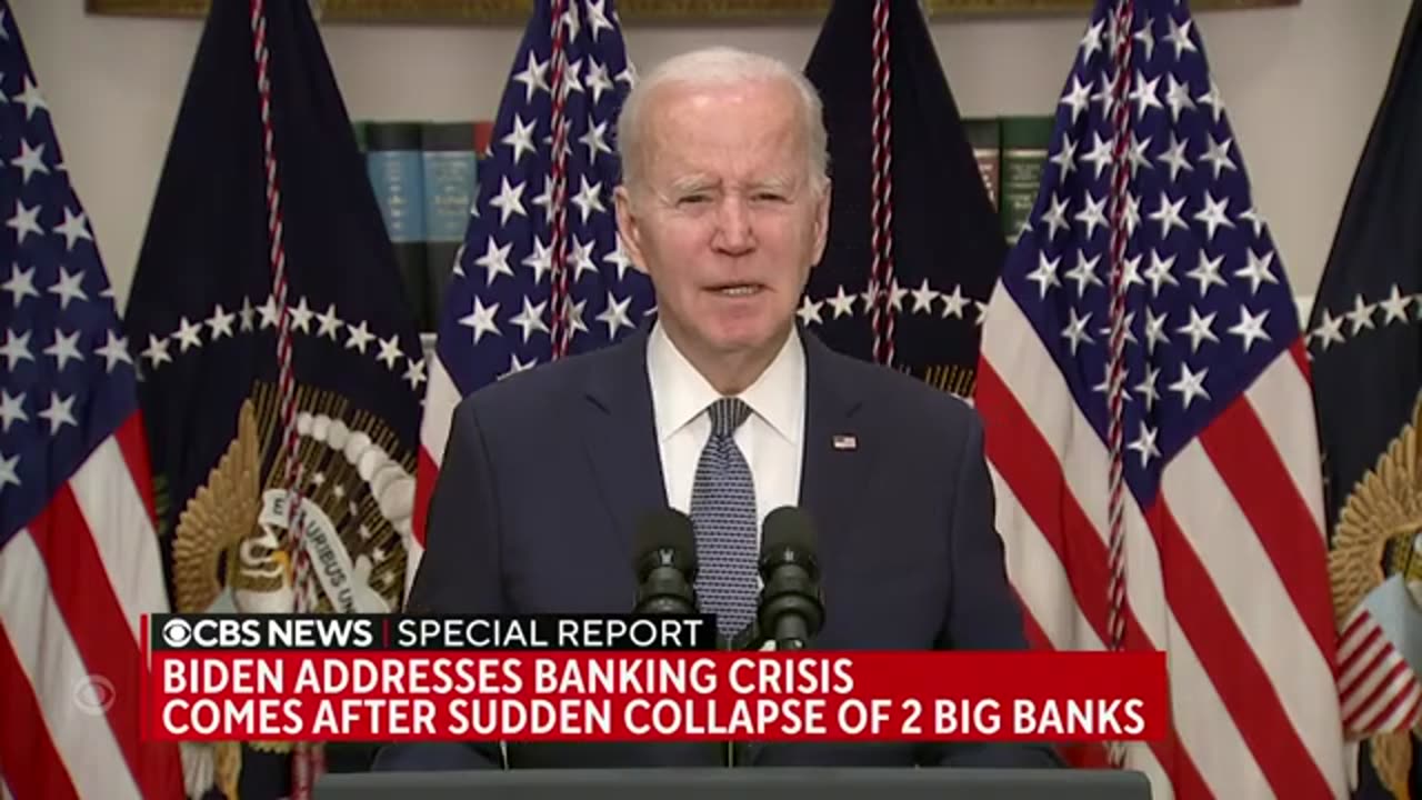 President Biden delivers remarks after collapse of two U.S. banks