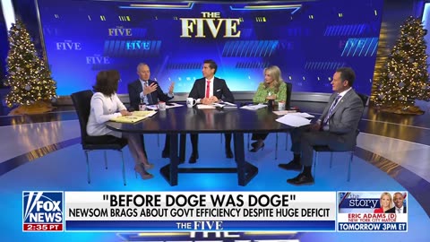 Jesse Watters Gavin Newsom tries to steal credit for DOGE