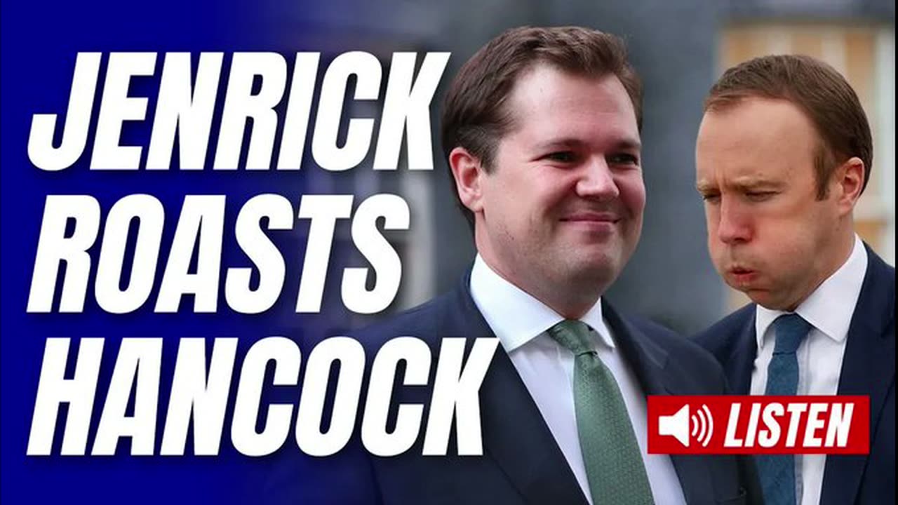 LISTEN: JENRICK ROASTS “POLITICAL JOKE” MATT HANCOCK