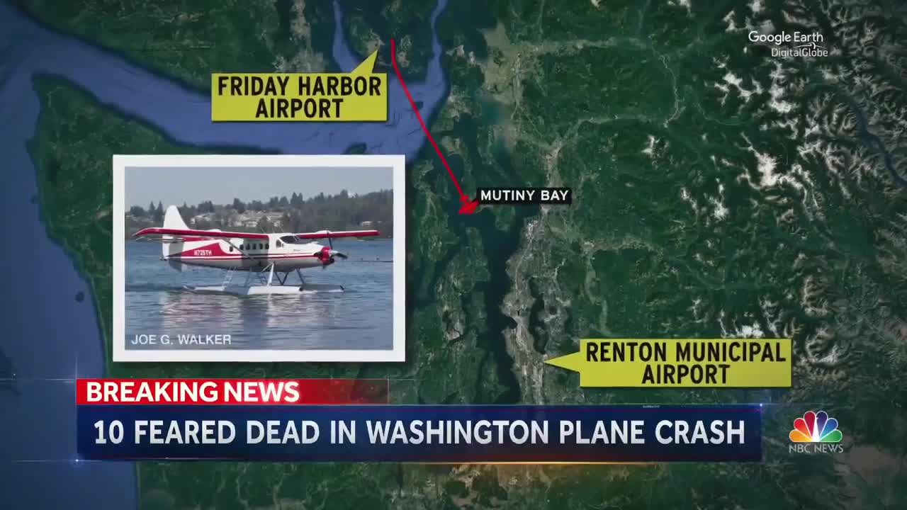 Coast Guard Suspends Search For Plane Crash Victims Off Washington State Coast