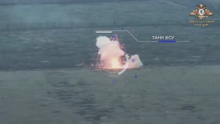 Russia Destroys Ukrainian Tanks