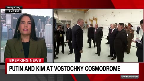 Putin and Kim meet at remote Russian space center