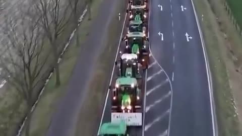 The largest army in Europe now is the farmers protesting against the globalist agenda.