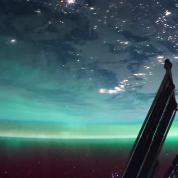 Northern Lights Seen From the International Space Station