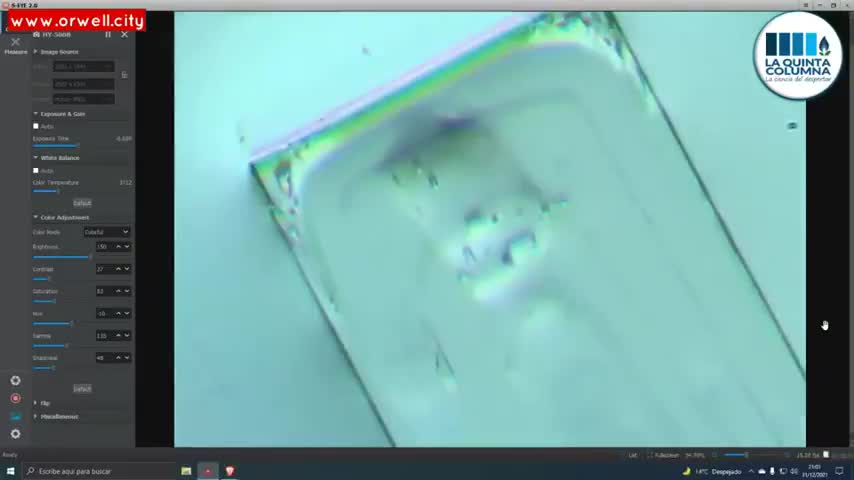 SPANISH RESEARCHER EXAMINES PFIZER POISON SHOT UNDER MICROSCOPE