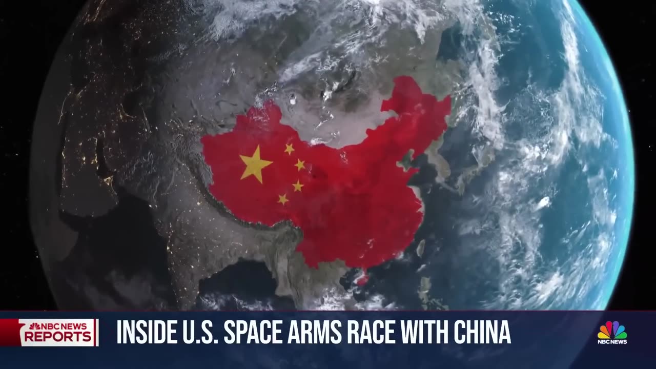 Us space with china rase