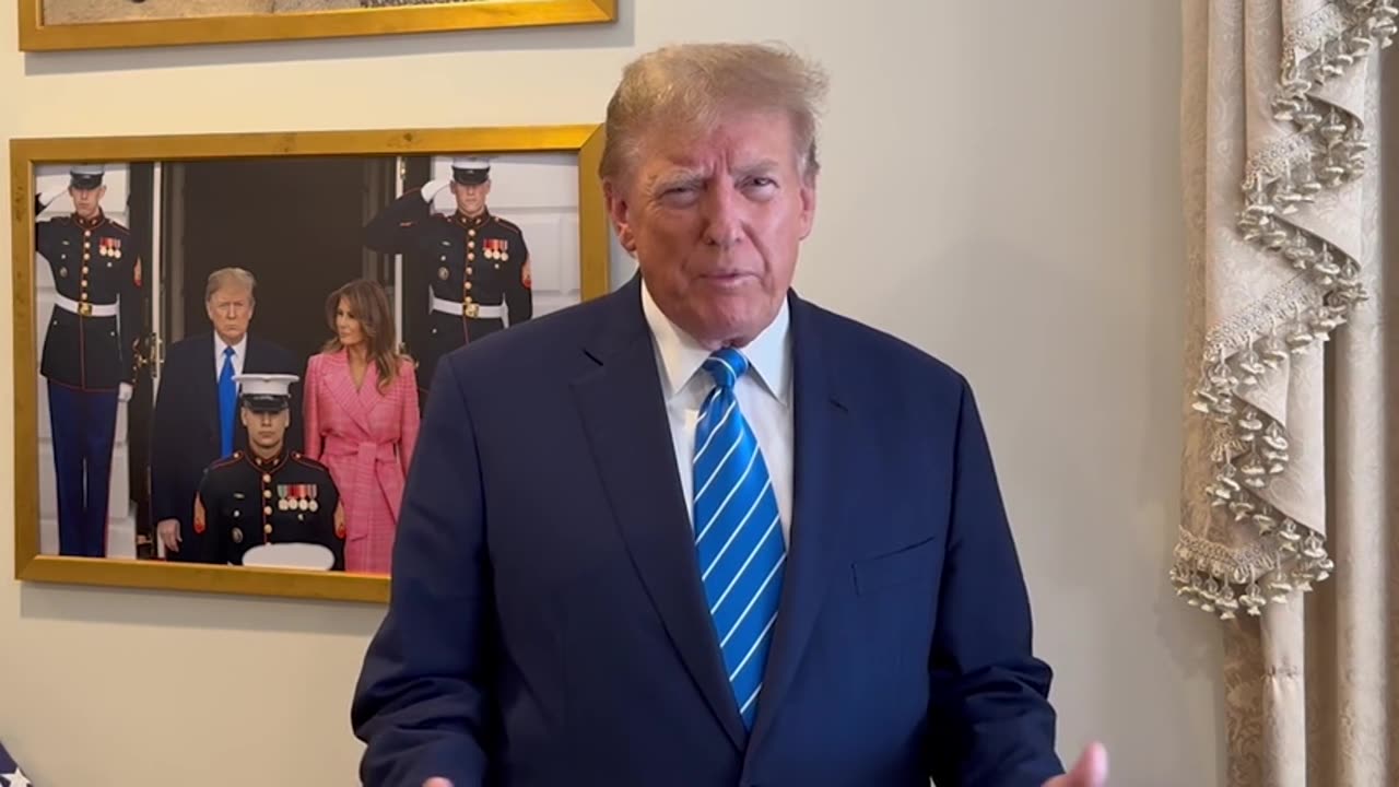 Message from President Donald J. Trump Donald J. Trump