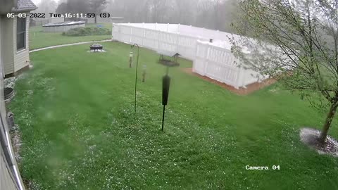 Hail Storm in Ohio